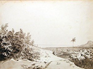 View from the Pass of Sakrigali Looking East Towards Bengal by William Hodges